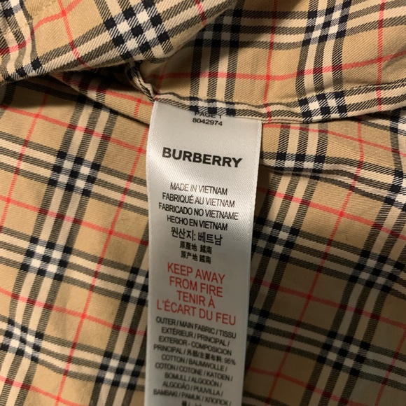 Toddler Burberry Shirt - Picture 1 of 3